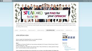 
                            2. Speak Asia OnLine: JOIN SPEAK ASIA