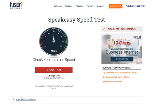 
                            6. Speakeasy Internet Speed Test - Check Your Broadband Speed ...