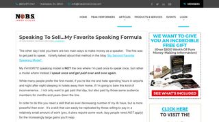
                            9. Speaking To Sell…My Favorite Speaking Formula | Small Business ...