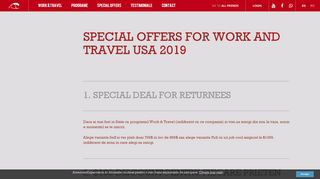 
                            5. Special Offers - American Experience