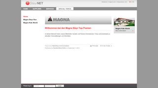 
                            7. Special Topics - MS Extranet - MS Intranet - Magna Steyr