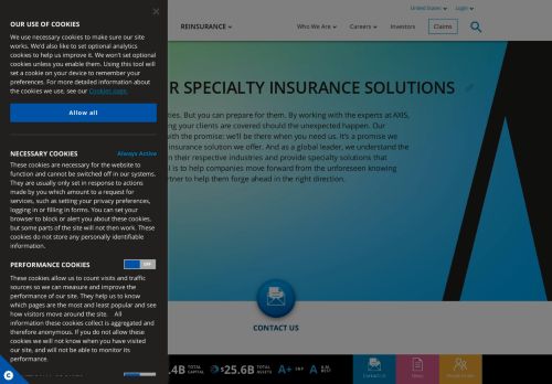 
                            6. Specialty Insurance Solutions and Coverages - AXIS Capital