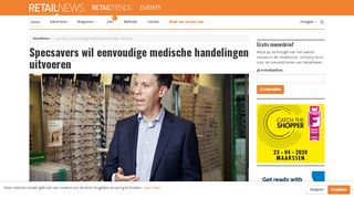 
                            8. ​Specsavers wil eenvoudige medische handelingen uitvoeren ...