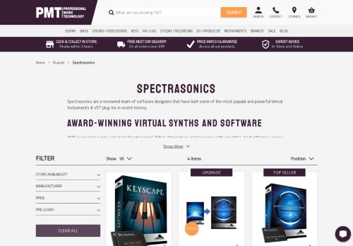 
                            11. Spectrasonics Virtual Instruments | PMTonline.co.uk