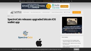 
                            13. SpectroCoin releases upgraded bitcoin iOS wallet app - ...