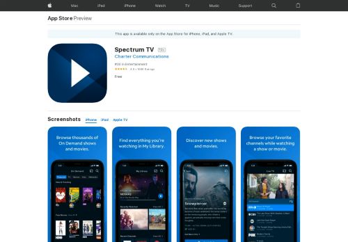 
                            9. Spectrum TV on the App Store - iTunes - Apple