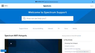 
                            11. Spectrum WiFi Hotspots - Spectrum.net