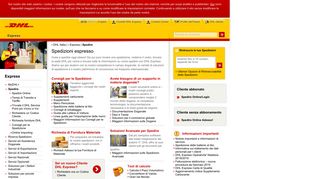 
                            6. Spedire - DHL Italia