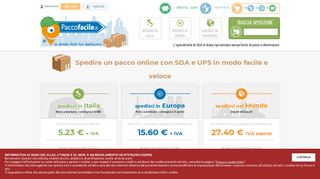 
                            5. Spedire un pacco con SDA e UPS da € 6,38 online in modo facile e ...