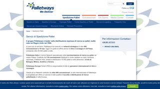 
                            4. Spedizione di Merce su Pallet in Italia e Europa - Palletways Italia