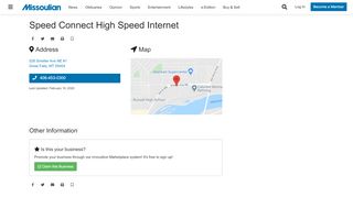
                            10. Speed Connect High Speed Internet | | Great Falls, MT | missoulian.com