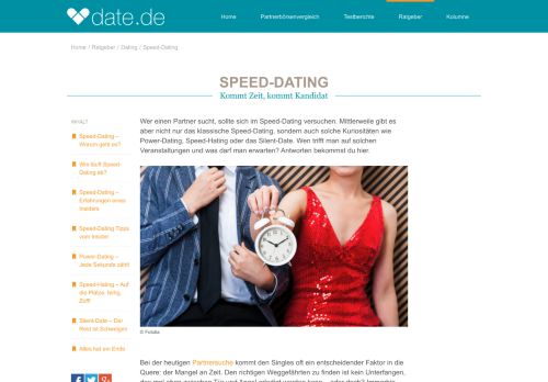 
                            5. Speed-Dating - Wen trifft man auf solchen Veranstaltungen und was ...