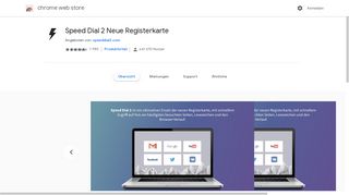 
                            3. Speed Dial 2 Neue Registerkarte - Google Chrome