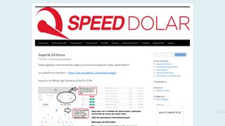 
                            1. Speed Dolar Oficial | Venha fazer parte da rede que mais cresce no ...