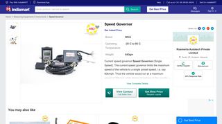 
                            3. Speed Governor | Rosmerta Autotech Private Limited | Manufacturer ...