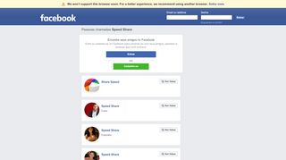 
                            5. Speed Share Perfis | Facebook