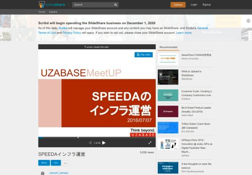 
                            12. SPEEDAインフラ運営 - SlideShare
