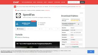 
                            4. SpeedFan Download – kostenlos – CHIP
