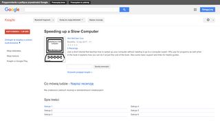 
                            12. Speeding up a Slow Computer - Wynik z Google Books