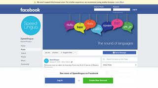 
                            13. Speedlingua - Posts | Facebook