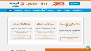 
                            2. Speednet Telecom: Internet Banda Larga e Internet Fibra Ótica
