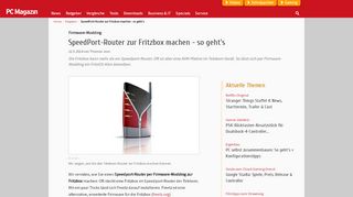 
                            5. SpeedPort als FritzBox: Router per Firmware-Hack modden - so geht's ...