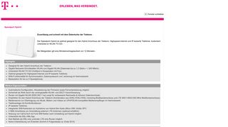 
                            10. Speedport Hybrid - Telekom Profis