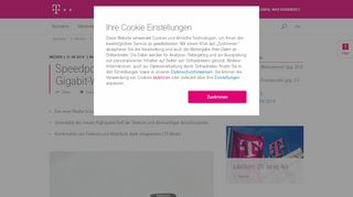 
                            9. Speedport Pro: Datenturbo mit Gigabit-WLAN | Deutsche Telekom