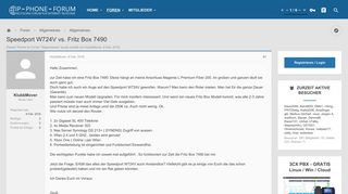 
                            11. Speedport W724V vs. Fritz Box 7490 | IP Phone Forum