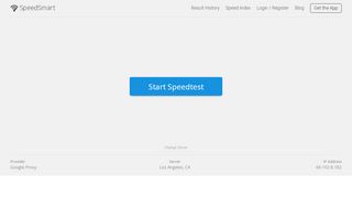 
                            8. SpeedSmart - HTML5 Internet Speed Test