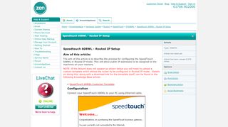 
                            13. Speedtouch 608WL - Routed IP Setup (608WL, adsl, broadband ...