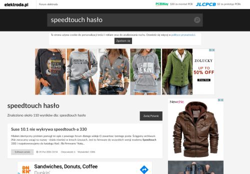 
                            2. Speedtouch hasło - tematy na elektroda.pl