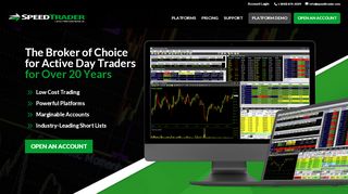 
                            3. SpeedTrader - Online Day Trading Stock Broker and Platforms