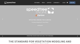 
                            2. SpeedTree – 3d Vegetation Modeling and Middleware