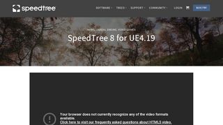 
                            11. SpeedTree 8 for UE4.19 – SpeedTree