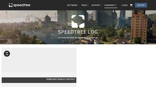 
                            3. SpeedTree Log – SpeedTree