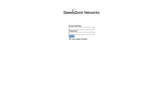
                            12. SpeedyQuick Networks Email Login