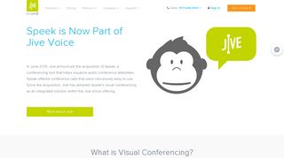 
                            2. Speek is Now Jive Visual Conferencing | Jive