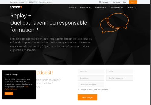 
                            2. Speexx Online Exchange : Quel est l'avenir du responsable formation ...