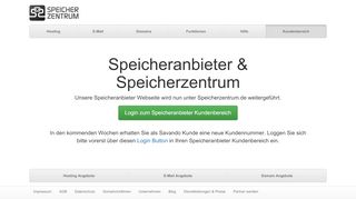 
                            1. Speicherzentrum.de Hosting & E-Mail Lösungen