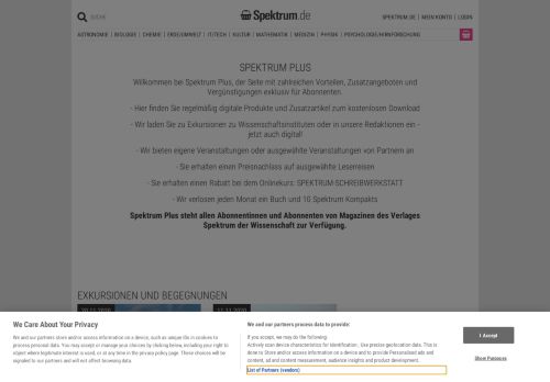 
                            3. Spektrum Plus - Spektrum der Wissenschaft