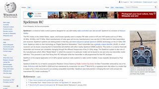 
                            4. Spektrum RC - Wikipedia