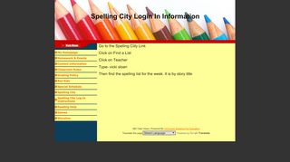 
                            12. Spelling City Log In Instructions - Powered By OnCourse ...