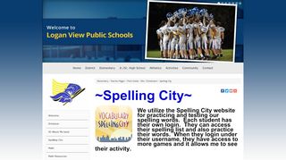 
                            11. Spelling City - Mrs. Christensen - Logan View Public Schools