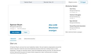 
                            6. Spencer Stuart | LinkedIn