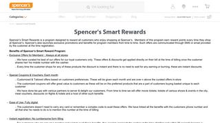 
                            4. Spencer's Smart Rewards - Spencers