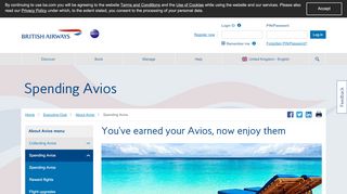 
                            11. Spending Avios | Executive Club | British Airways