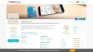 
                            7. SPENDIT AG Erfahrungen & Bewertungen - ProvenExpert.com