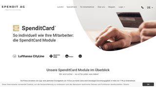 
                            4. SPENDIT AG | Unsere SpenditCard Module im Überblick