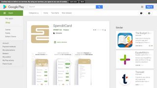 
                            5. SpenditCard – Apps bei Google Play